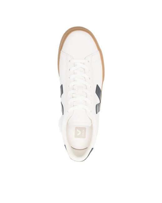 Veja Campo Leder in White für Herren