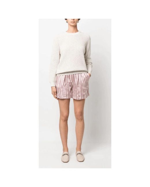Brunello Cucinelli Pink Short Shorts