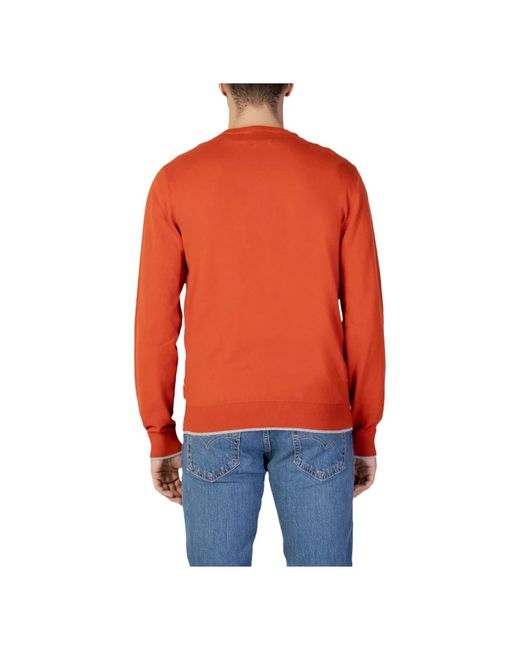 Knitwear > round-neck knitwear Armani Exchange pour homme en coloris Orange