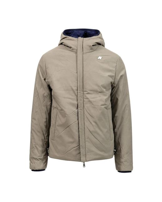 Winter Jackets K-Way de hombre de color Blue