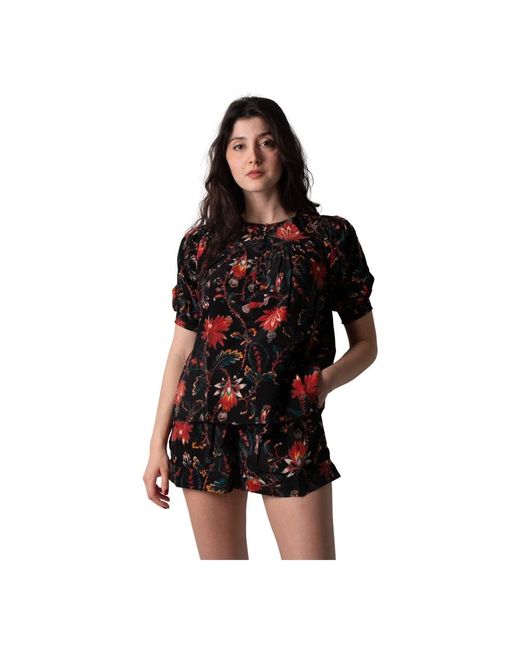 Ulla Johnson Black Blouses