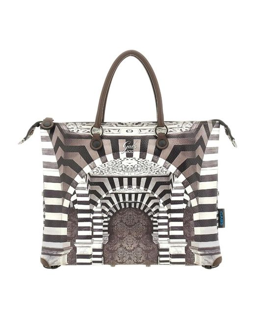 Gabs Black Wandelbare Lederreisetasche