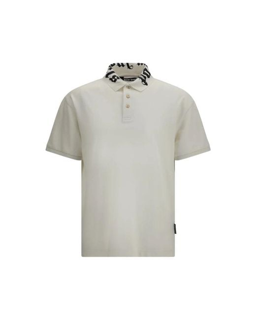Palm Angels Gray Polo Shirts for men