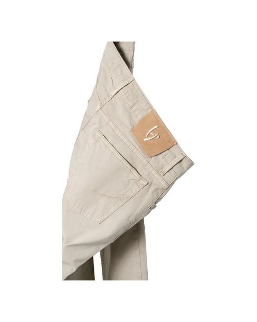 Hand Picked Natural Chinos for men