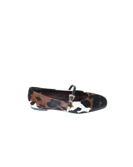 Roberto Festa Black Ballerina Shoes