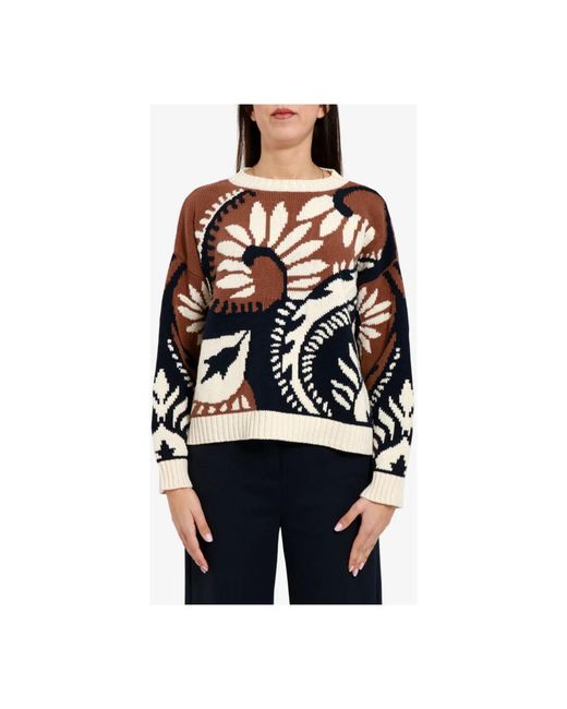 Weekend by Maxmara Black Round-Neck Knitwear