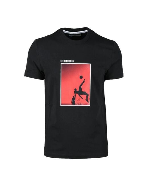 Bikkembergs Black T-Shirts for men