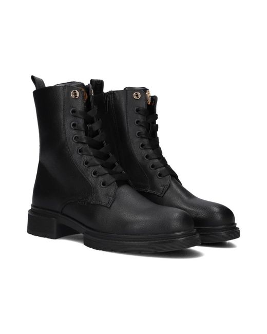 Mexx Black Lace-Up Boots
