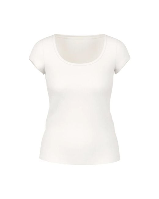 Marc Cain Basic Shirt in het White
