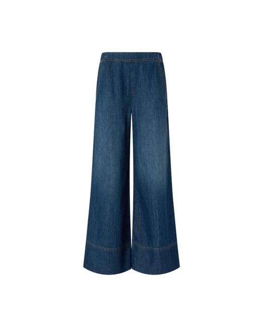 Pinko Blue Wide Jeans