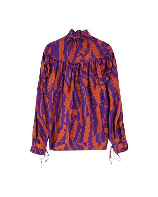 Blouses Dries Van Noten de color Red