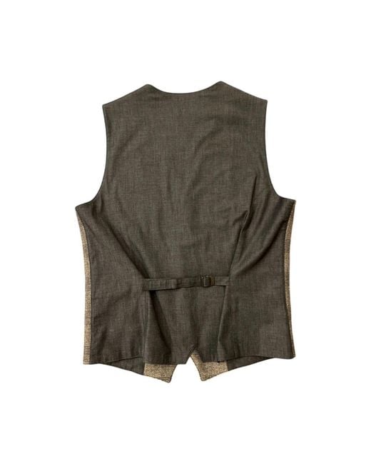 Circolo 1901 Gray Waistcoats for men