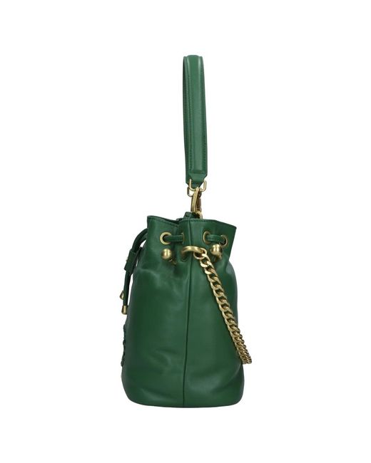 La Carrie Green Bucket Bags