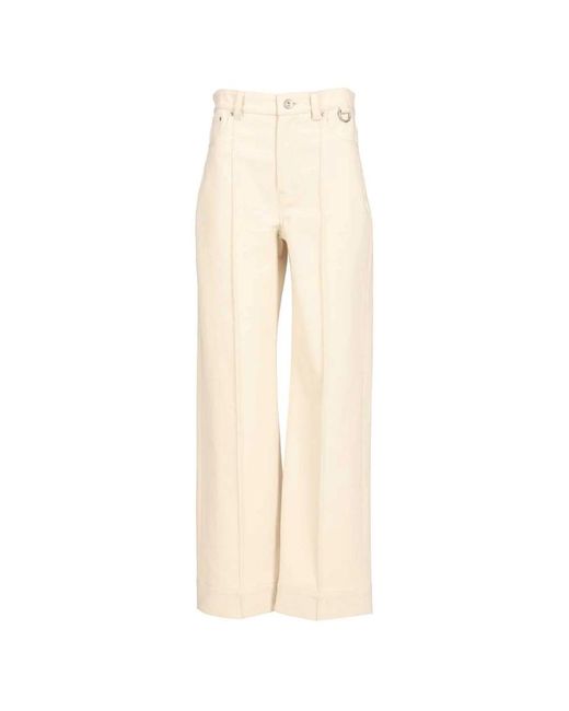 DURAZZI MILANO Natural Wide Trousers