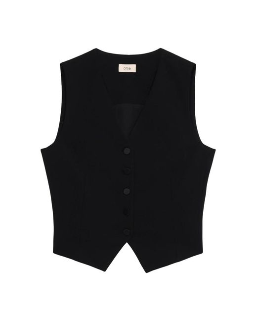 Vests Oltre de color Black