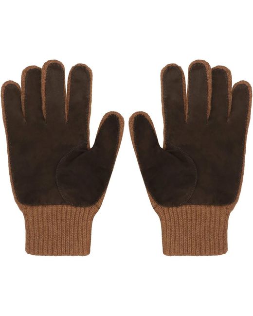 Gloves Moorer de hombre de color Brown