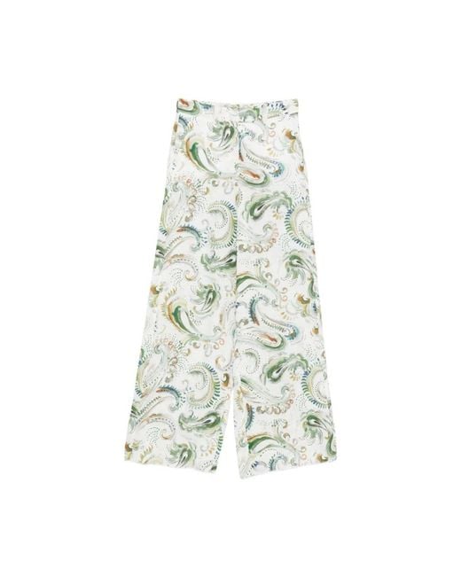 Marella Green Wide Trousers