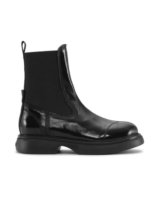 Chelsea Boots Ganni en coloris Black