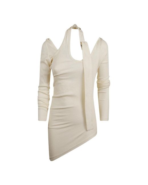Jean Paul Gaultier Natural Long Sleeve T-Shirts