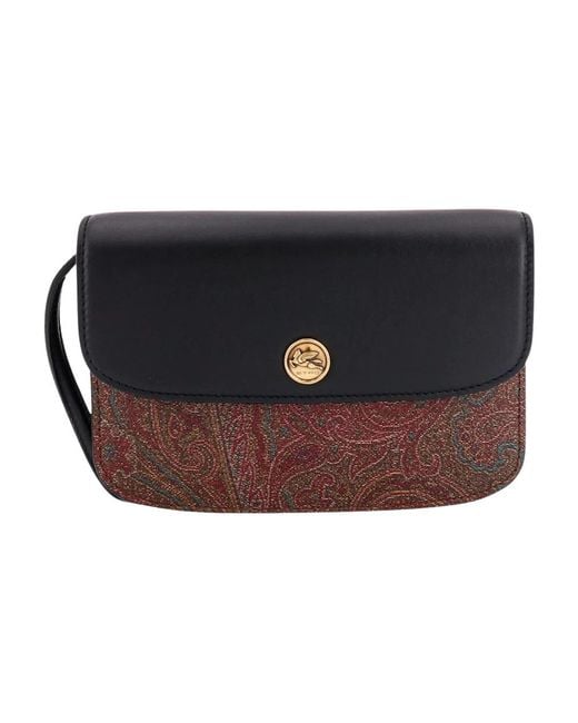 Shoulder Bags Etro de color Black