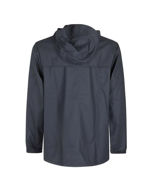 Rains Blue Rain Jackets for men