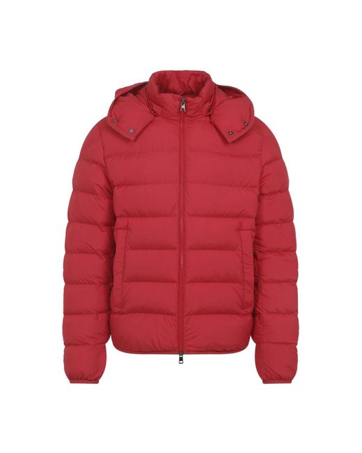 Moncler Jassen ,Rood ,Montbrocq Jas in het Red voor heren