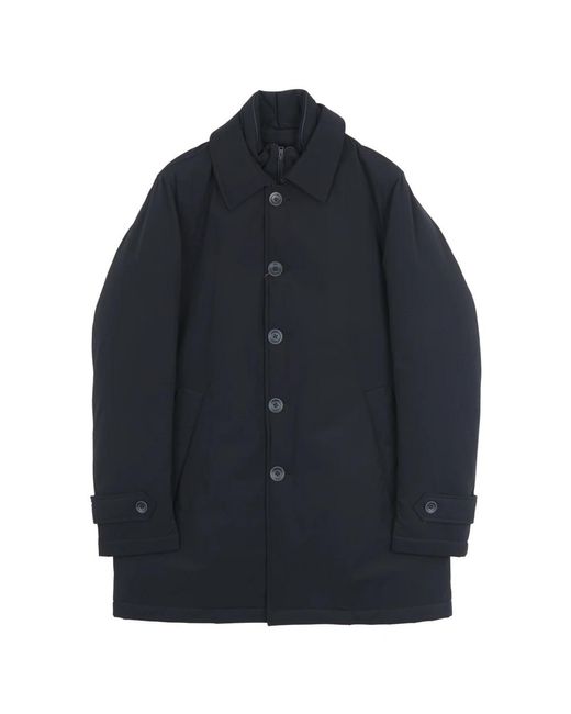 Herno Single-Breasted Coats in het Blue voor heren