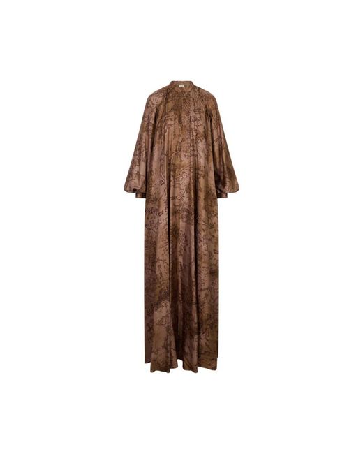 Maxi Dresses Max Mara de color Brown
