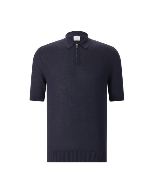 Eleventy Blue Round-Neck Knitwear for men