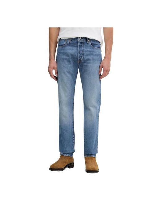 Levi's Rechte Jeans in het Blue voor heren