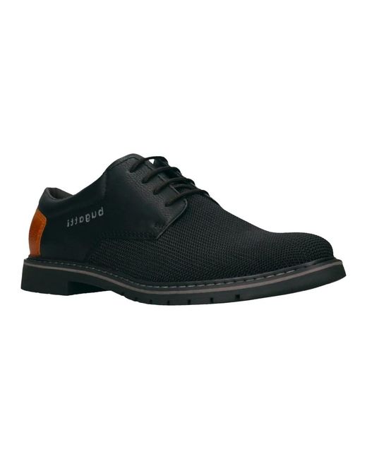 Bugatti Black Dress Shoes for men