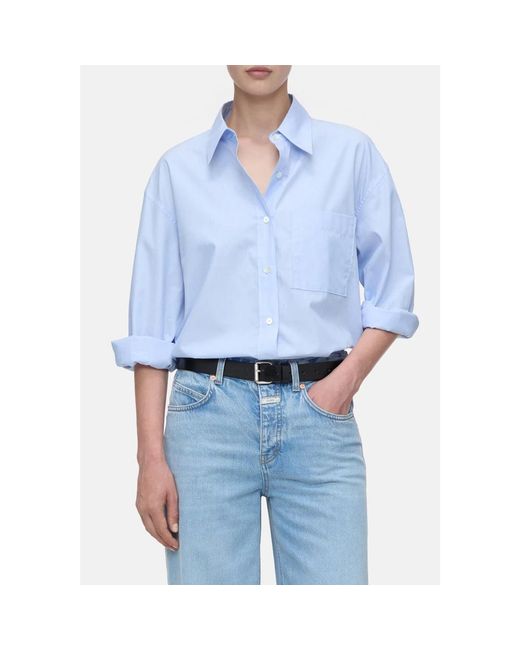Closed Blue Shirts