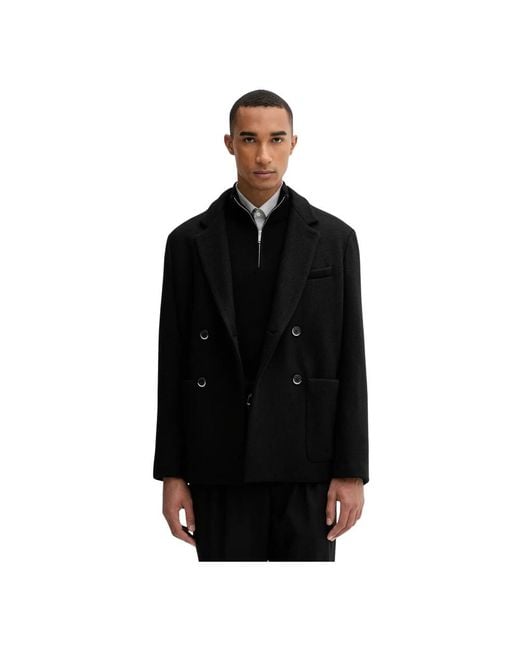 Barena Blazers in het Black voor heren