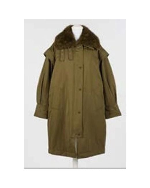 Parkas Twinset de color Green