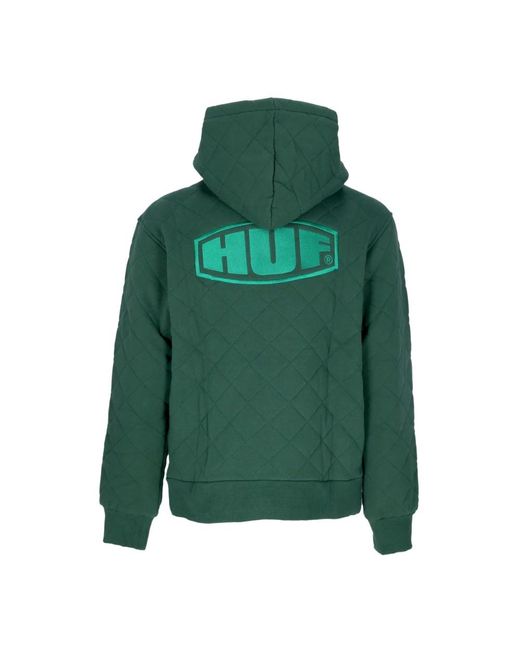 Zip-Throughs di Huf in Green da Uomo