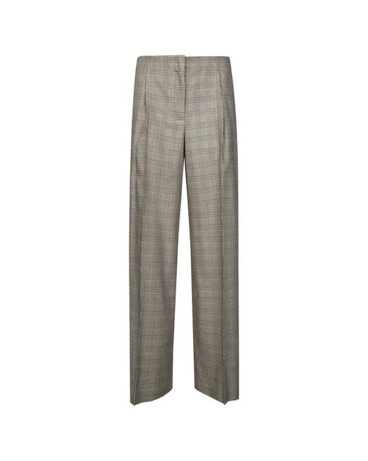 8pm Gray Wide Trousers