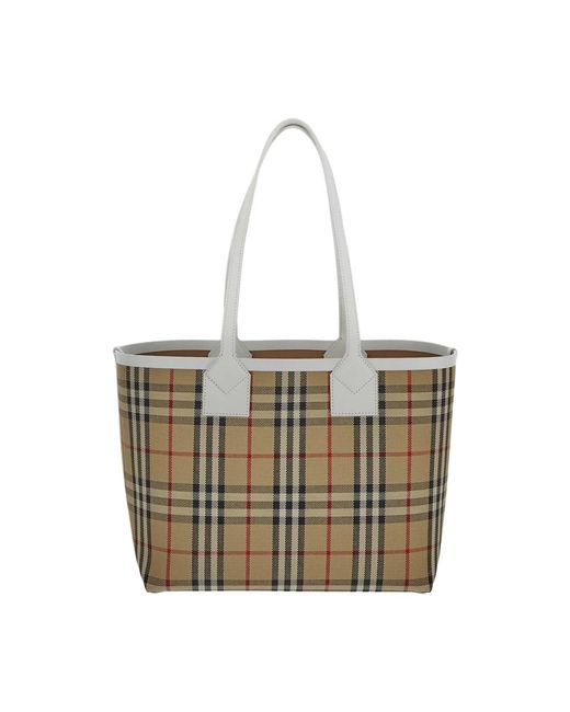 Bags > tote bags Burberry en coloris White