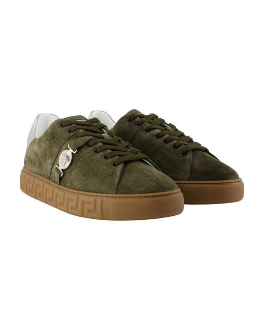 Versace Green Sneakers for men