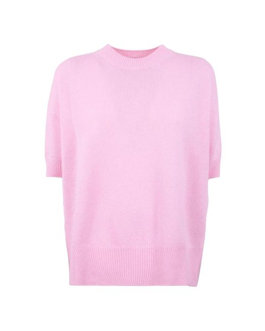 Jil Sander Pink Kaschmirpullover