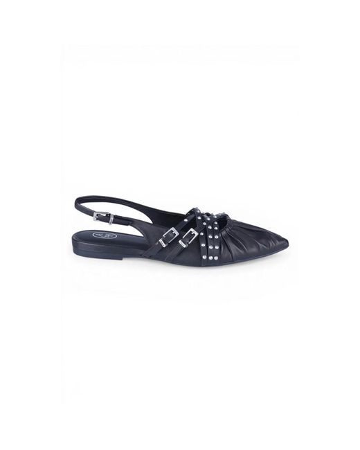Ash Blue Ballerina Shoes