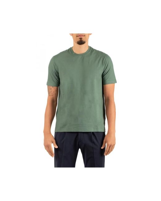 FILIPPO DE LAURENTIIS Green T-Shirts for men