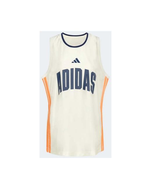 Adidas Stadium Tank in het Blue