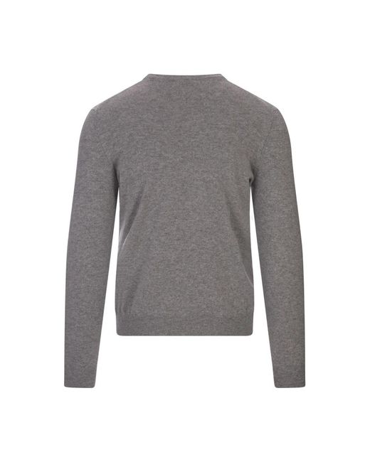 Fedeli Raffinato Pullover in het Gray voor heren
