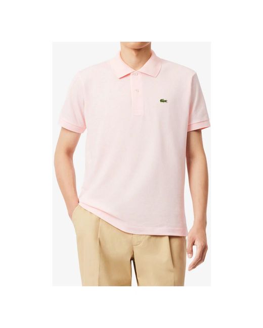 Lacoste Tops ,Roze ,Polo Shirts in het Pink voor heren