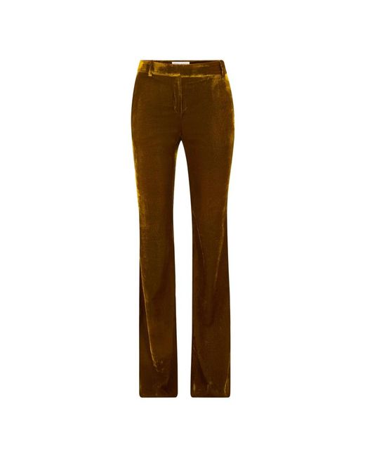 Nina Ricci Brown Wide Trousers