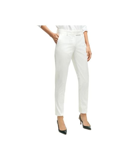 Brooks Brothers White Chinos