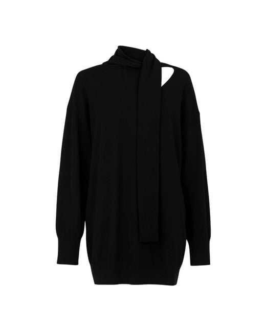 Twinset Black Short Dresses