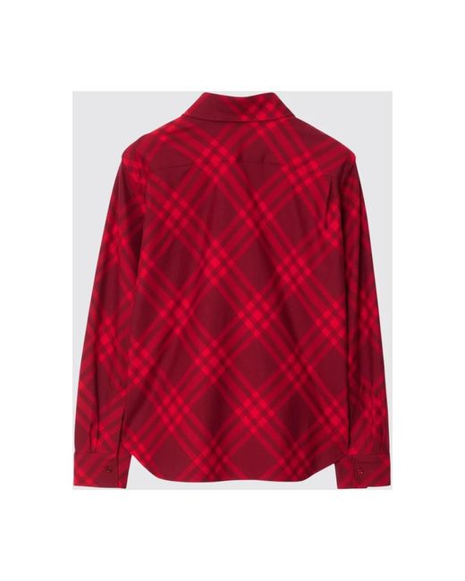 Blouses & shirts > shirts Burberry en coloris Red