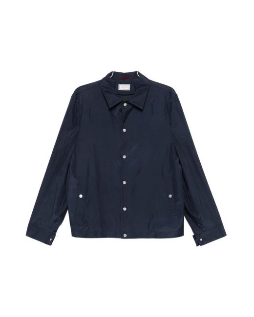 Brunello Cucinelli Blue Light Jackets for men