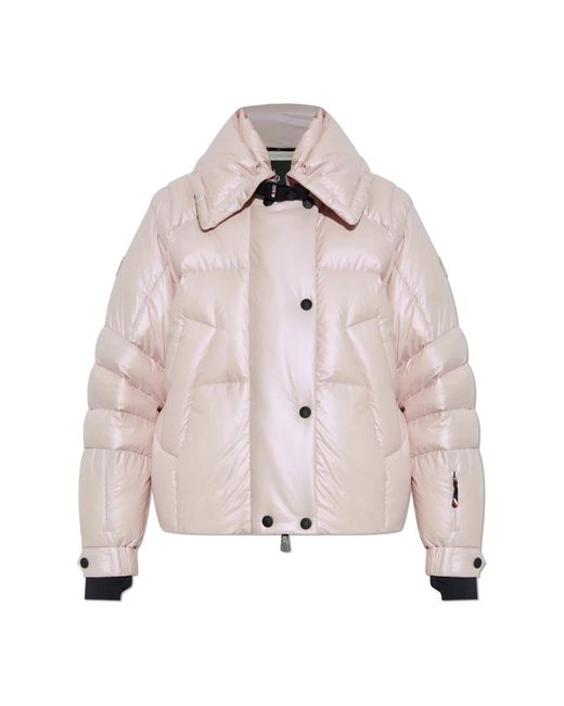 Moncler Pink Down Jackets